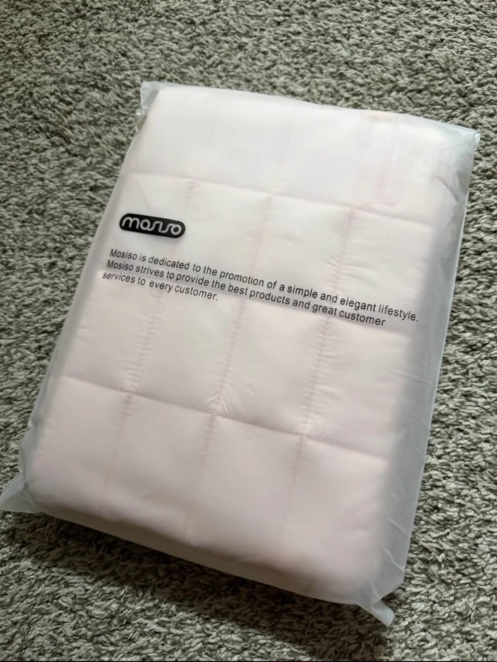 Pink Quilted Tablet Sleeve with Rose-Pink Keyboard Cover